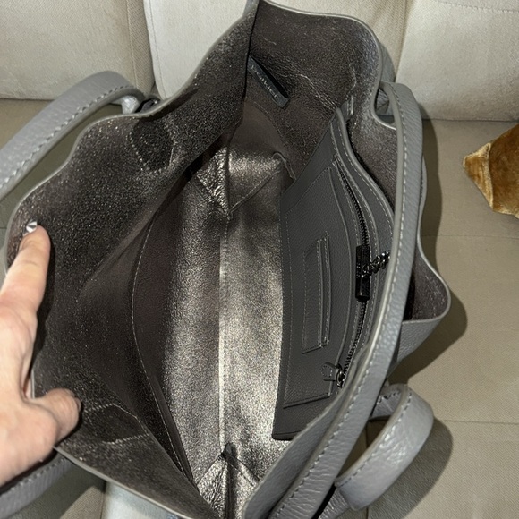 Botkier Waverly Tote In Gray Leather - Picture 5 of 12